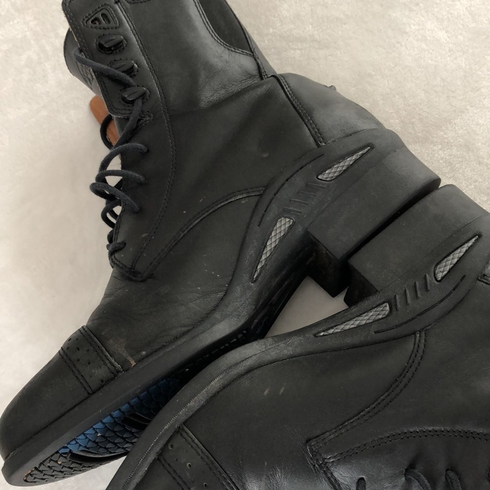 Ariat Equestrian Black Riding Boots. Mens Size 10 - Picture 14 of 15